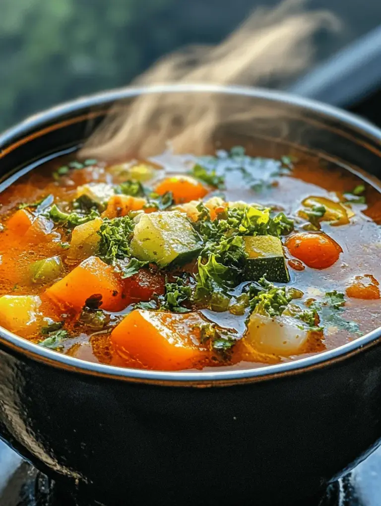 As the winter months roll in, there's an undeniable craving for comfort food that warms both the body and soul. The chill in the air prompts us to seek out hearty, nourishing meals that not only satisfy our hunger but also provide a sense of coziness. One dish that encapsulates this warmth and comfort is the Cozy Winter Vegetable Soup with a Kick. This vibrant soup is more than just a bowl of warmth; it's a celebration of seasonal produce, rich flavors, and a blend of spices designed to awaken your senses.