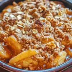 When it comes to comfort food, few desserts can rival the warm, inviting aroma of freshly baked Banana Crumble Bliss. This delightful recipe is a perfect fusion of sweet, ripe bananas and a crunchy crumble topping that will leave your taste buds dancing. Whether enjoyed as a cozy dessert after dinner or a satisfying breakfast treat, this dish is sure to become a favorite in your household.