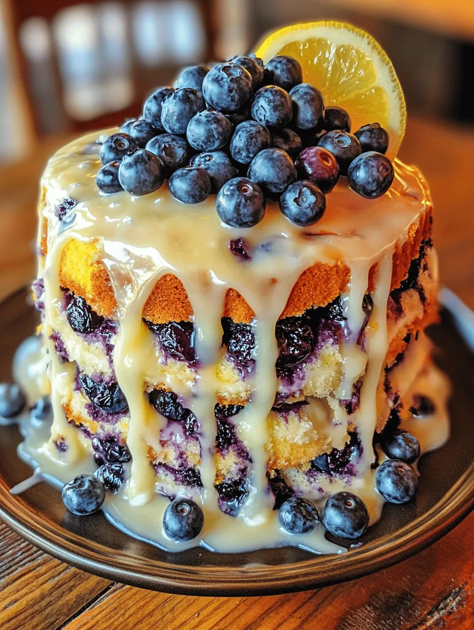 If you're on the lookout for a cake that perfectly balances sweetness and tartness, look no further than the Zesty Blueberry Dream Cake. This delightful dessert brings together the vibrant flavors of fresh blueberries and the refreshing zest of lemon, creating a truly dreamy combination. Whether it's for a special occasion or just a treat for yourself, this cake is sure to impress.