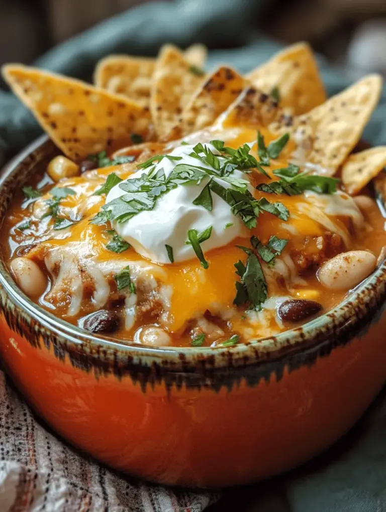 Taco soup is a beloved dish that effortlessly combines the comforting elements of a warm soup with the bold flavors of classic taco ingredients. Ideal for chilly evenings or casual gatherings, this hearty meal brings a sense of warmth and satisfaction to the table. The Spicy Taco Soup Delight takes this traditional favorite and elevates it with an exciting kick, making it a must-try for spice lovers and taco enthusiasts alike.