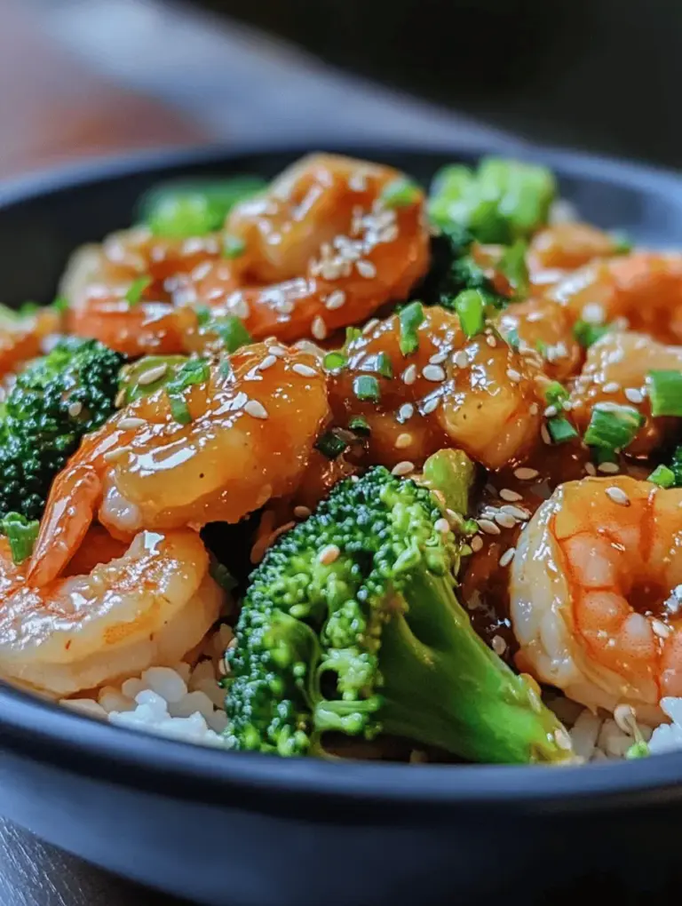 In the bustling world of modern cooking, finding quick and delicious meals is a coveted skill. One recipe that strikes the perfect balance between speed, flavor, and nutrition is the Shrimp & Broccoli Delight. This vibrant dish features succulent shrimp and crisp broccoli, all enveloped in a savory sauce that's both simple to prepare and packed with flavor. Whether you’re racing against the clock after a long day at work or looking to impress guests with minimal effort, this meal is ideal for busy weeknights and casual gatherings alike.