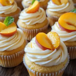 When it comes to flavor, Honey Peach Cream Cheese Cupcakes offer a symphony of tastes that dance on the palate. The sweetness of honey, combined with the juicy ripeness of peaches, creates a delightful, fruity flavor that is perfect for warm weather. Honey, a natural sweetener, introduces a floral note that elevates the overall taste of the cupcakes. It complements the peaches beautifully, enhancing their natural sweetness without overpowering it.