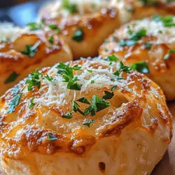 30-Minute Garlic Parmesan Dinner Rolls