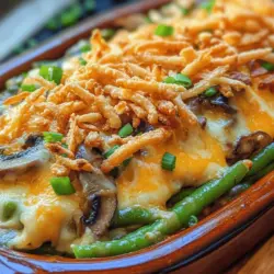 Green bean casserole is a beloved staple on many holiday tables, known for its creamy texture and savory flavors. However, if you’re looking to elevate this classic dish and give it a modern twist, look no further than our Deliciously Twisted Green Bean Casserole. This recipe takes the traditional elements of the dish and enhances them with fresh ingredients and bold flavors, creating a side dish that is both comforting and exciting.