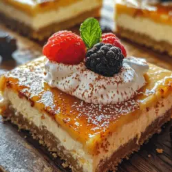 To create the perfect Vanilla Custard Cream Squares, it is essential to understand the role each ingredient plays in this delightful dish. Let’s break down the key components that contribute to the creamy texture and rich flavor of this dessert.