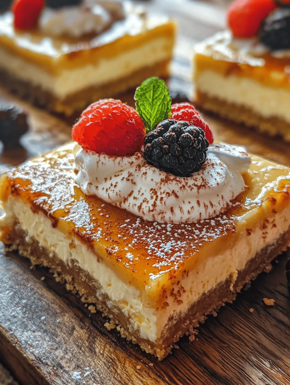 To create the perfect Vanilla Custard Cream Squares, it is essential to understand the role each ingredient plays in this delightful dish. Let’s break down the key components that contribute to the creamy texture and rich flavor of this dessert.