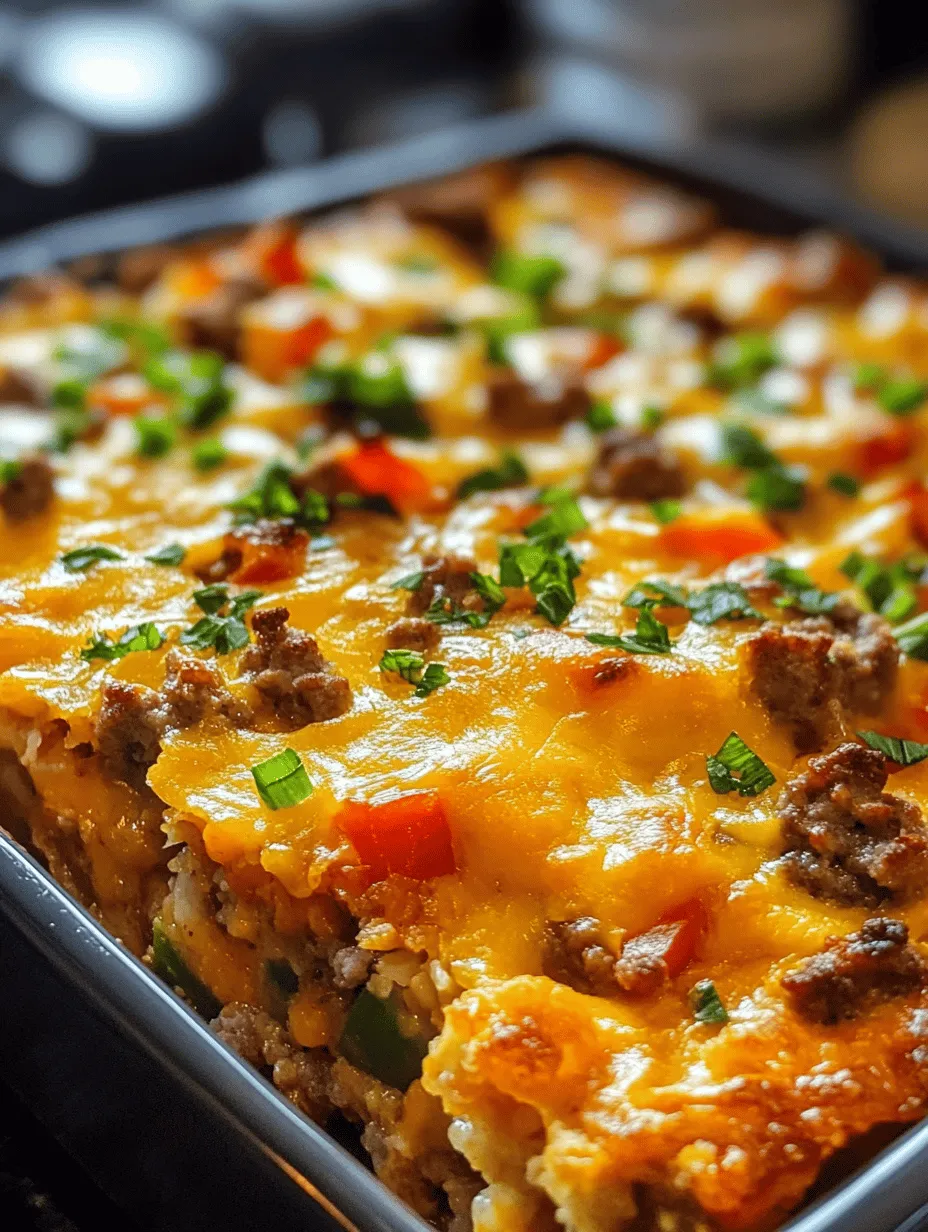 The foundation of any great dish lies in its ingredients. To create a breakfast casserole that is both flavorful and satisfying, it’s essential to choose the right components. Let’s take a closer look at what makes this casserole truly special.