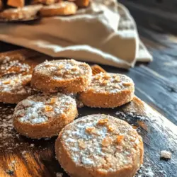 During the holiday season and throughout the year, ginger molasses cookies have carved a special niche in the hearts and homes of cookie lovers everywhere. Their inviting aroma of warm spices fills the air, creating an atmosphere that is both cozy and festive. These cookies are not just desserts; they evoke cherished memories of family gatherings, holiday traditions, and the simple joy of homemade treats. The delightful combination of ginger, cinnamon, and molasses creates a uniquely satisfying flavor profile that is both sweet and spicy, making each bite a comforting experience.