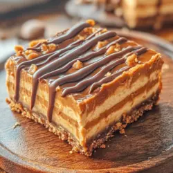 If you’re searching for a dessert that’s as easy to prepare as it is indulgent, look no further than No Bake Peanut Butter Cheesecake Bars. This delightful treat combines the rich, creamy flavors of peanut butter and cream cheese, resulting in a decadent dessert that satisfies your sweet tooth without the need for baking. Perfect for busy home cooks, this no-bake recipe allows you to whip up a delicious dessert in no time, making it an ideal choice for parties, picnics, or simply a sweet ending to a long day.