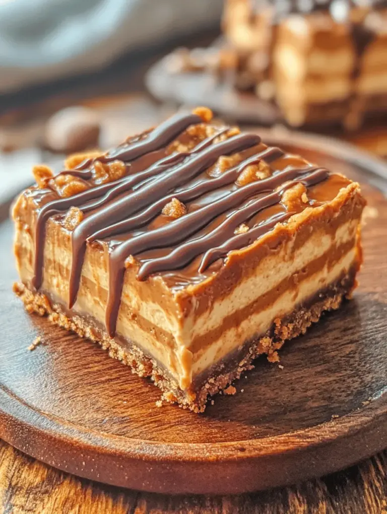 If you’re searching for a dessert that’s as easy to prepare as it is indulgent, look no further than No Bake Peanut Butter Cheesecake Bars. This delightful treat combines the rich, creamy flavors of peanut butter and cream cheese, resulting in a decadent dessert that satisfies your sweet tooth without the need for baking. Perfect for busy home cooks, this no-bake recipe allows you to whip up a delicious dessert in no time, making it an ideal choice for parties, picnics, or simply a sweet ending to a long day.