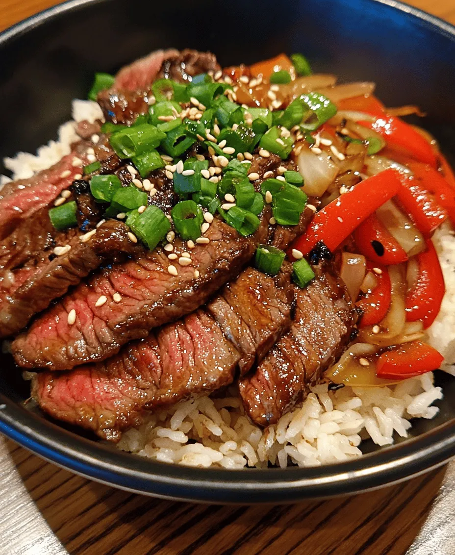 The Sizzling Beef and Pepper Rice Bowl is a delightful culinary creation that brings together the scrumptious flavors of tender beef, vibrant bell peppers, and fragrant rice into one satisfying meal. This dish is not only visually appealing but also an ideal option for busy weeknights, family dinners, or meal prep sessions. The combination of juicy beef, crunchy vegetables, and fluffy rice makes it a well-rounded meal that is guaranteed to please both adults and children alike.