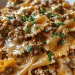 To create the Creamy Velveeta Bowtie Beef Delight, understanding the key ingredients is essential. Each component plays a crucial role in delivering the dish’s unique flavors and textures.