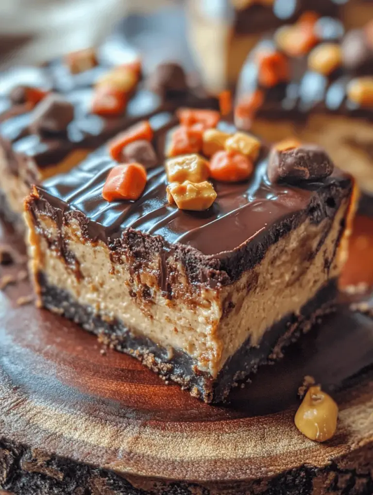 The foundation of any great dessert lies in its ingredients. For our Reese's Butterfinger Cheesecake Bars, we’ll be using a combination of straightforward yet essential components that work together to create a mouthwatering treat.