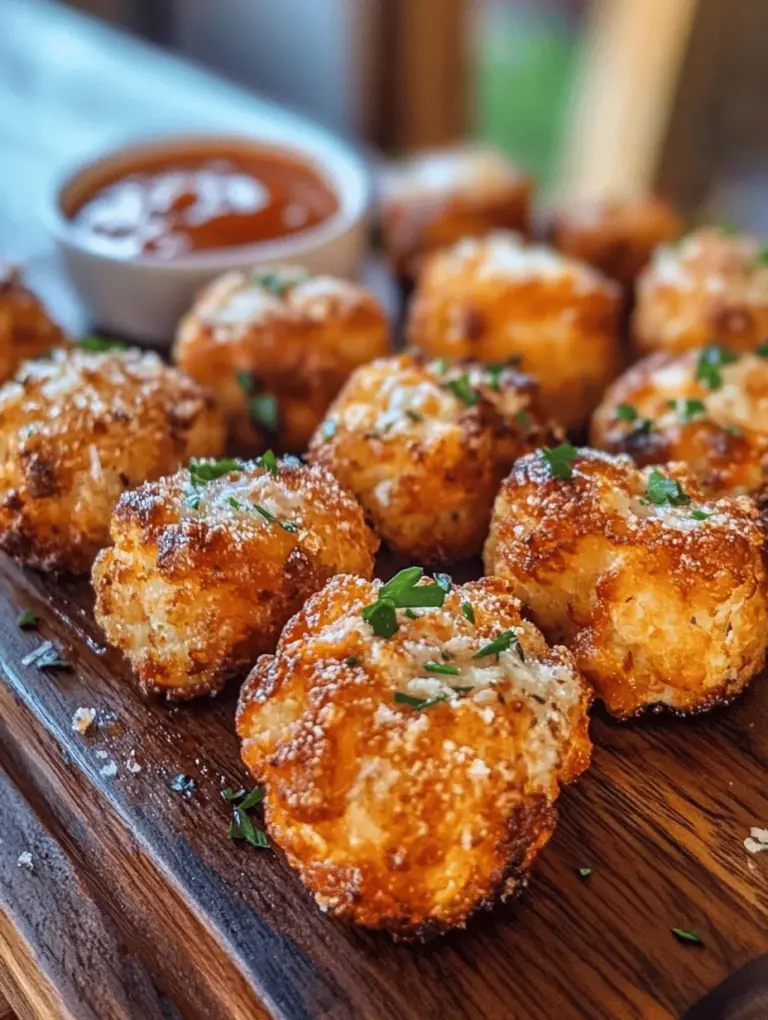 In recent years, the culinary world has seen a significant shift towards healthier eating habits, with a growing emphasis on plant-based diets and nutritious snacks. As people become more health-conscious, the demand for delicious alternatives to traditional fried snacks has surged. Enter Crispy Parmesan Cauliflower Bites – a delightful blend of flavor and nutrition that satisfies cravings without the guilt often associated with indulgent treats. These bites are not just a passing trend; they represent a broader movement towards wholesome snacking that is both satisfying and nourishing.