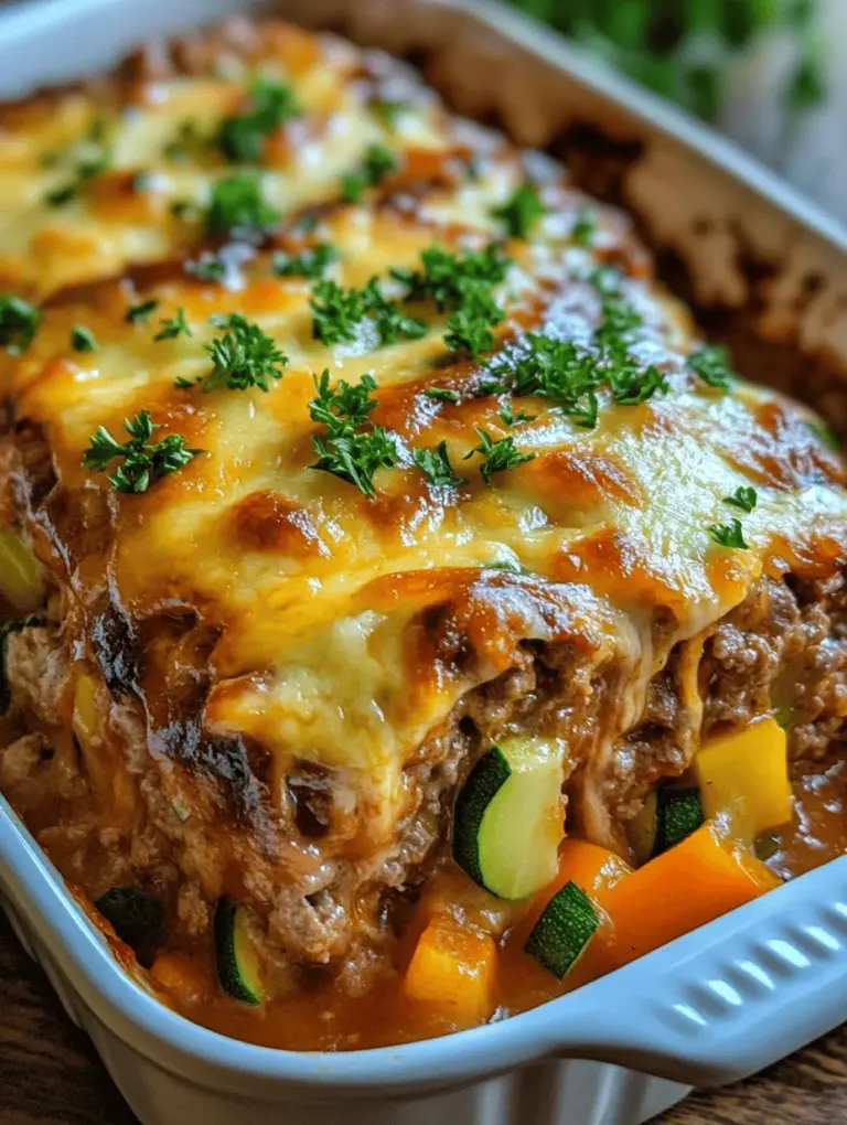 In the realm of comfort food, few dishes evoke the same warmth and nostalgia as a classic meatloaf. However, when you transform this beloved dish into a Cheesy Loaded Meatloaf Casserole with Vegetables, you elevate it to a whole new level of deliciousness. This casserole is not just about satisfying your hunger; it is a celebration of flavors, textures, and nutrition that is perfect for family dinners, gatherings, or even meal prep for the week.