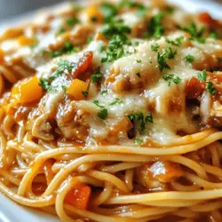 Monterey Chicken Spaghetti is a delightful fusion dish that captivates both the palate and the heart. Combining succulent chicken, a medley of vegetables, and creamy Monterey Jack cheese, this casserole-style spaghetti is a perfect representation of comfort food. It's a dish that not only satisfies hunger but also brings warmth to family dinners and gatherings. With its rich flavors and heartening aroma, Monterey Chicken Spaghetti has become a go-to recipe for those who seek ease of preparation without compromising on taste.