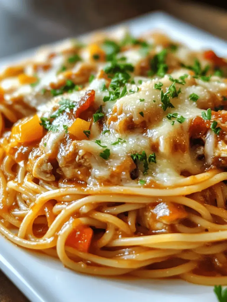 Monterey Chicken Spaghetti is a delightful fusion dish that captivates both the palate and the heart. Combining succulent chicken, a medley of vegetables, and creamy Monterey Jack cheese, this casserole-style spaghetti is a perfect representation of comfort food. It's a dish that not only satisfies hunger but also brings warmth to family dinners and gatherings. With its rich flavors and heartening aroma, Monterey Chicken Spaghetti has become a go-to recipe for those who seek ease of preparation without compromising on taste.