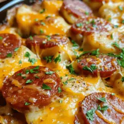 If you’re searching for a dish that embodies comfort and satisfaction, look no further than Crockpot Pierogi Casserole with Kielbasa. This hearty casserole is a delightful fusion of flavors and textures, combining tender pierogi, savory kielbasa, and a medley of spices for a truly irresistible meal. Perfect for busy weeknights or gatherings, the slow-cooking method allows the ingredients to meld beautifully, resulting in a dish that’s not only easy to prepare but also bursting with flavor.