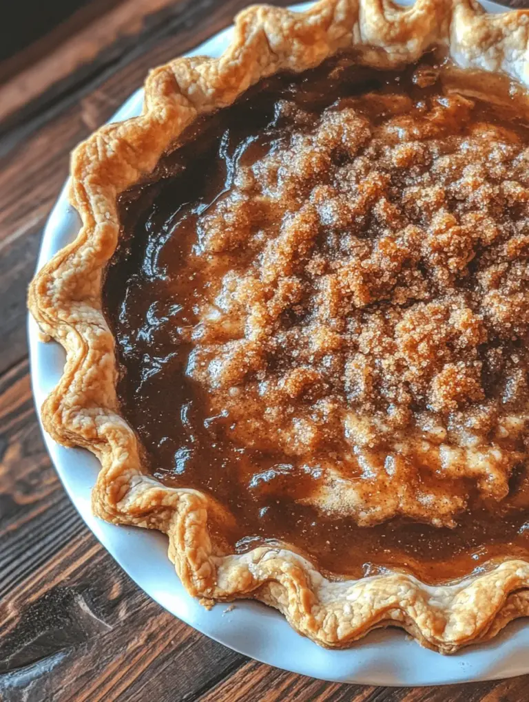 Shoofly Pie is a beloved classic dessert that holds a special place in the hearts of many Americans, especially those with roots in Pennsylvania Dutch culture. This delightful pie is more than just a sweet treat; it embodies a rich history and tradition that has evolved over centuries. Known for its unique sweet and sticky texture, Shoofly Pie appeals to both traditionalists and modern dessert enthusiasts alike. The combination of molasses, brown sugar, and a buttery crumb topping creates a flavor experience that is both nostalgic and satisfying.