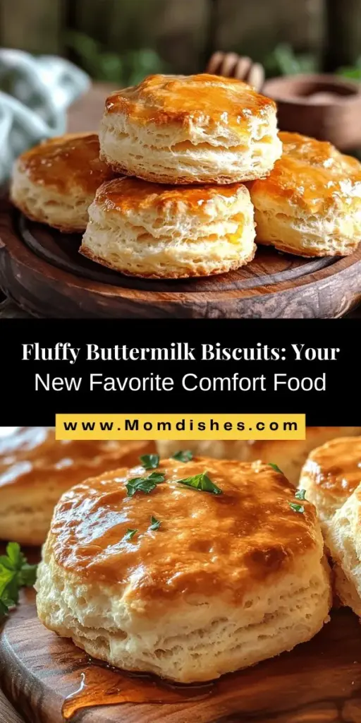 Fluffy buttermilk biscuits are a comforting classic that brings the warmth of home to every meal. Their light, flaky texture and buttery flavor make them a perfect companion for breakfast, lunch, or dinner. Made with quality ingredients like fresh buttermilk and cold butter, these biscuits rise beautifully and taste amazing. Master the art of biscuit-making and delight family and friends with this versatile recipe that adapts to any occasion. Enjoy them with jam, gravy, or even as a base for delicious sandwiches!