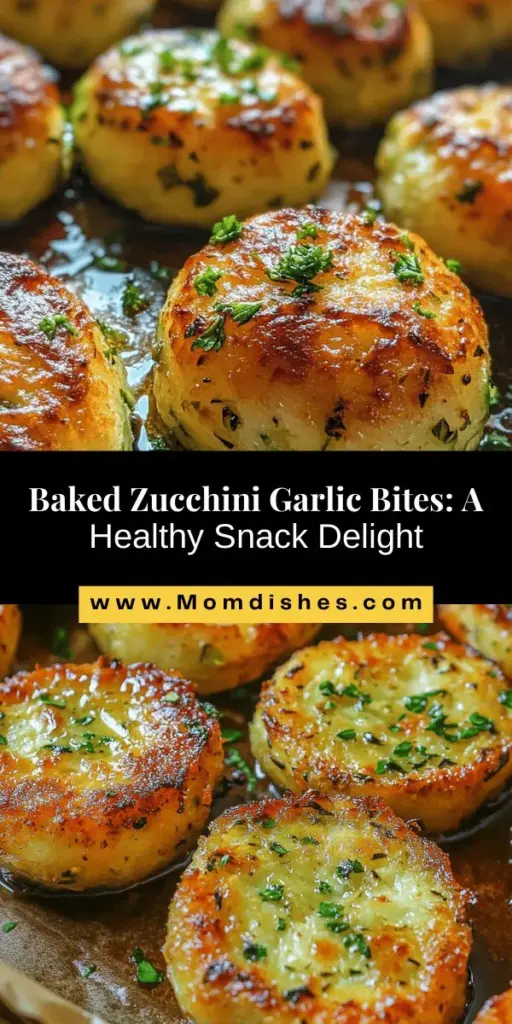 Discover the delicious world of Zucchini Garlic Bites! These quick and easy snacks are packed with flavor and nutrition, making them the perfect guilt-free treat. With fresh zucchini, garlic, and Parmesan cheese, you can whip up these crispy bites in no time. Perfect as an appetizer or healthy snack, they are sure to become a family favorite. Try this irresistible recipe today! #ZucchiniBites #HealthySnacks #EasyRecipes #VegetableRecipes #SnackIdeas #CookingAtHome #Yummy