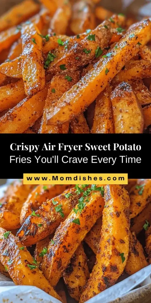 Discover the magic of crispy air fryer sweet potato fries with this easy recipe! Perfectly crunchy on the outside and tender on the inside, these fries are a delicious and healthier alternative to traditional frying. Made with fresh sweet potatoes, a touch of olive oil, and your favorite spices, they offer a delightful balance of sweetness and savory flavor. Enjoy them as a snack, side dish, or paired with dips for a tasty treat everyone will love!