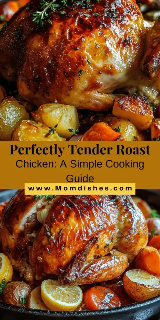 Discover the secrets to creating a tender and juicy roast chicken that will impress your family and friends. This ultimate guide covers everything from selecting the right chicken to essential seasoning techniques and roasting methods. Learn how to use fresh herbs, garlic, and lemon to elevate the flavor, while roasting vegetables alongside for a delicious side. With easy steps and practical tips, you’ll master the art of homemade roast chicken and turn any meal into a memorable occasion.