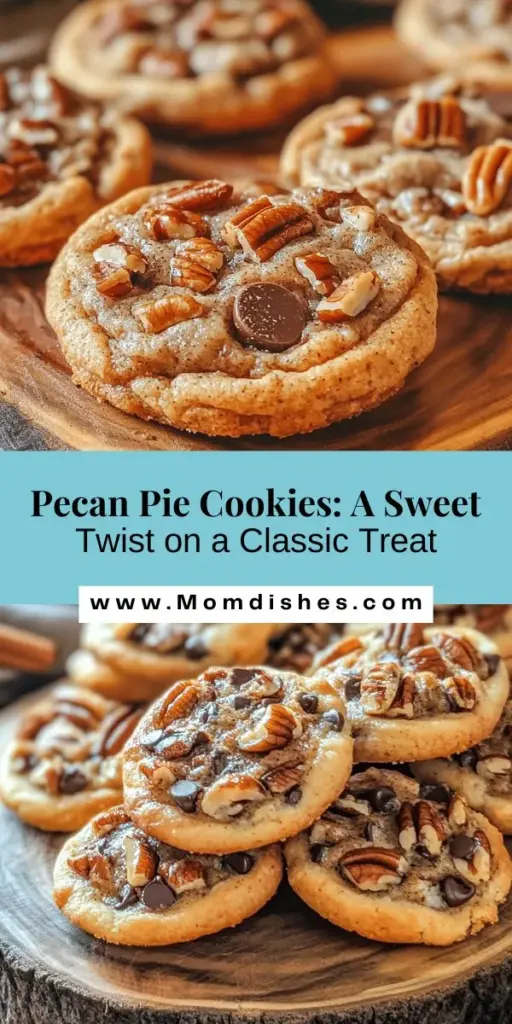 Discover the magic of Pecan Pie Cookies, where the rich flavors of classic pecan pie meet the delightful texture of cookies! Perfect for any occasion, these sweet treats bring nostalgia and comfort to dessert time. With a gooey filling, nutty crunch, and optional chocolate chips, they are sure to satisfy your cravings. Follow our step-by-step guide to create these scrumptious cookies that will impress your guests and elevate your baking game! #PecanPieCookies #Baking #Desserts #CookieRecipes #SweetTreats