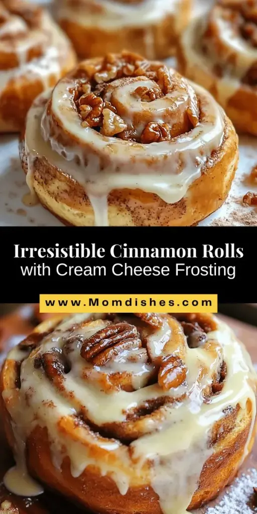 Discover the joy of baking with this ultimate cinnamon roll recipe that features a decadent cream cheese frosting. Experience the delightful aroma of freshly baked rolls that are soft, fluffy, and filled with a rich cinnamon-sugar mixture. Perfect for breakfast, snacks, or special occasions, these cinnamon rolls are easy to make and sure to impress family and friends. Enjoy the comforting taste of homemade goodness and create sweet memories today!