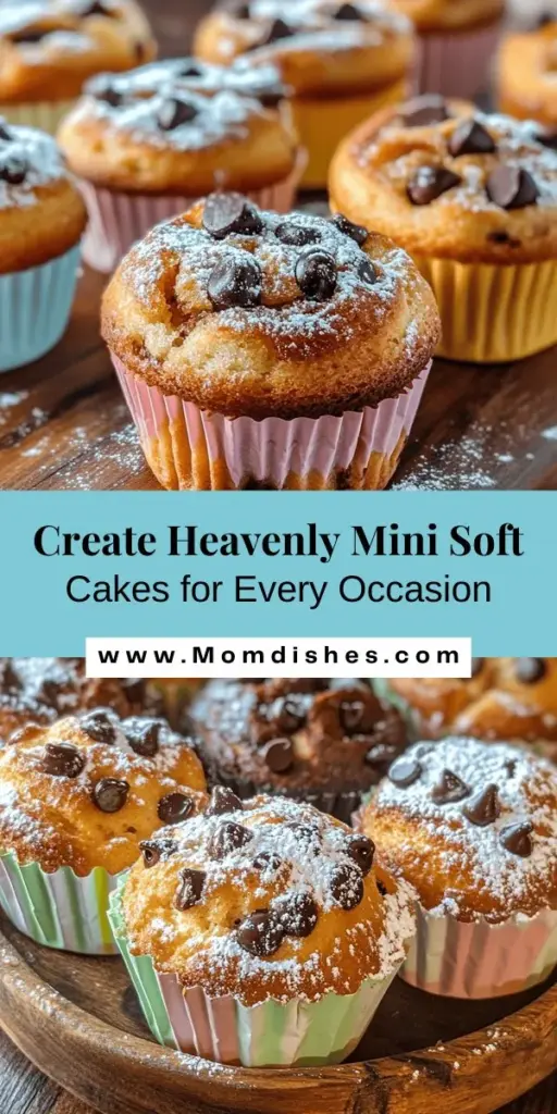 Discover the joy of baking with our Heavenly Mini Soft Cakes! Perfect for any occasion, these bite-sized treats are not only visually stunning but also bursting with delicious flavors. Our detailed recipe guides you through each step, making it easy for everyone—from beginners to experienced bakers—to create their own mini masterpieces. Customize your cakes with your favorite ingredients and impress your guests! Get baking now! #MiniCakes #Baking #DessertIdeas #SweetTreats #HeavenlyCakes #PartyFood #HomemadeDesserts