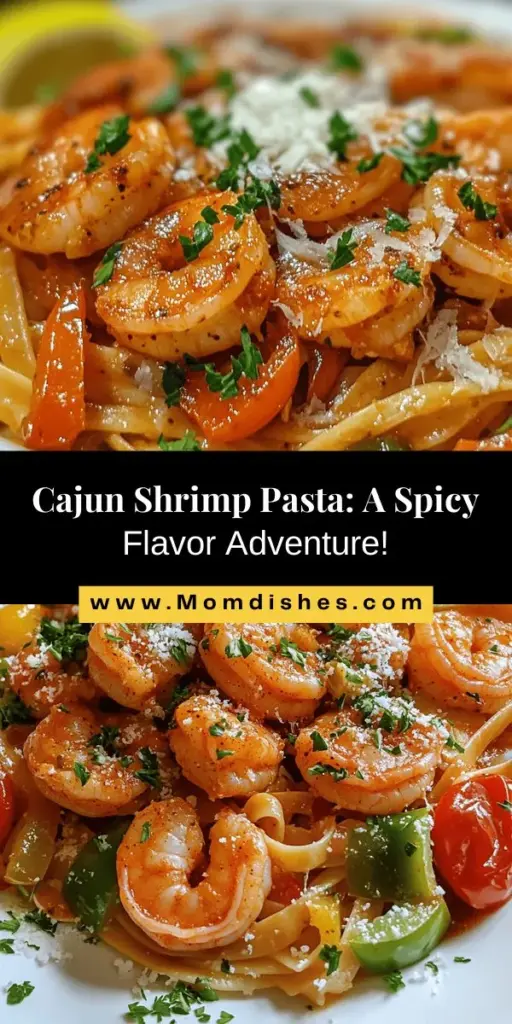 Dive into the bold flavors of Spicy Cajun Shrimp Pasta Fiesta! This dish effortlessly combines the rich traditions of Cajun cooking with creamy pasta, fresh shrimp, and vibrant spices. Perfect for any occasion, it promises to be a crowd-pleaser. Discover how to elevate your dining experience with this flavorful journey from Louisiana to your plate. Your taste buds will thank you! #CajunCuisine #ShrimpPasta #Foodie #SpicyDinner #PastaFiesta