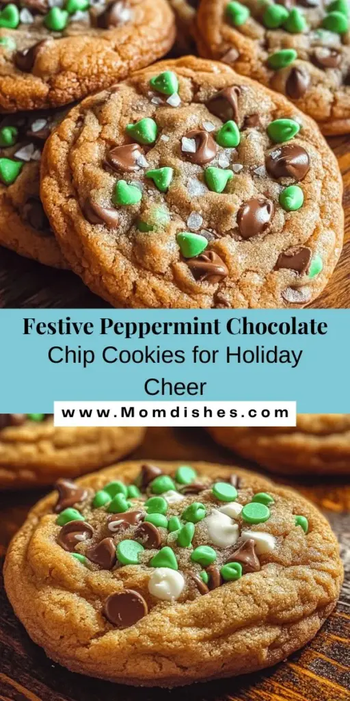 Indulge in the festive spirit with peppermint chocolate chip cookies! This delightful treat combines rich chocolate and refreshing peppermint, making it a must-bake for the holiday season. Perfect for sharing at parties or enjoying at home, these cookies are a true holiday staple. Elevate your baking with tips on texture, ingredient choices, and creative variations to impress your loved ones. Let the aroma fill your home and create joyous memories! #PeppermintCookies #HolidayBaking #ChocolateChipCookies #FestiveTreats #BakingJoy