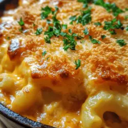 In the comforting realm of American cuisine, few dishes evoke nostalgia and warmth quite like baked mac and cheese. This classic comfort food has been a staple in homes across the nation for generations, beloved for its creamy texture and indulgent flavors. The Creamy Baked Mac and Cheese Extravaganza takes this cherished dish to an entirely new level, combining a medley of cheeses and creamy ingredients that create a velvety sauce enveloping perfectly cooked pasta. Whether you're hosting a family gathering, attending a potluck, or simply enjoying a cozy night in, this dish is guaranteed to please both the young and young-at-heart.