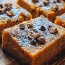 Before we get to the baking process, let's explore the core components that make these Savory Soft & Moist Pumpkin Bars so delicious. Understanding the ingredients not only enhances your appreciation for the recipe but also allows you to make informed choices as you bake.