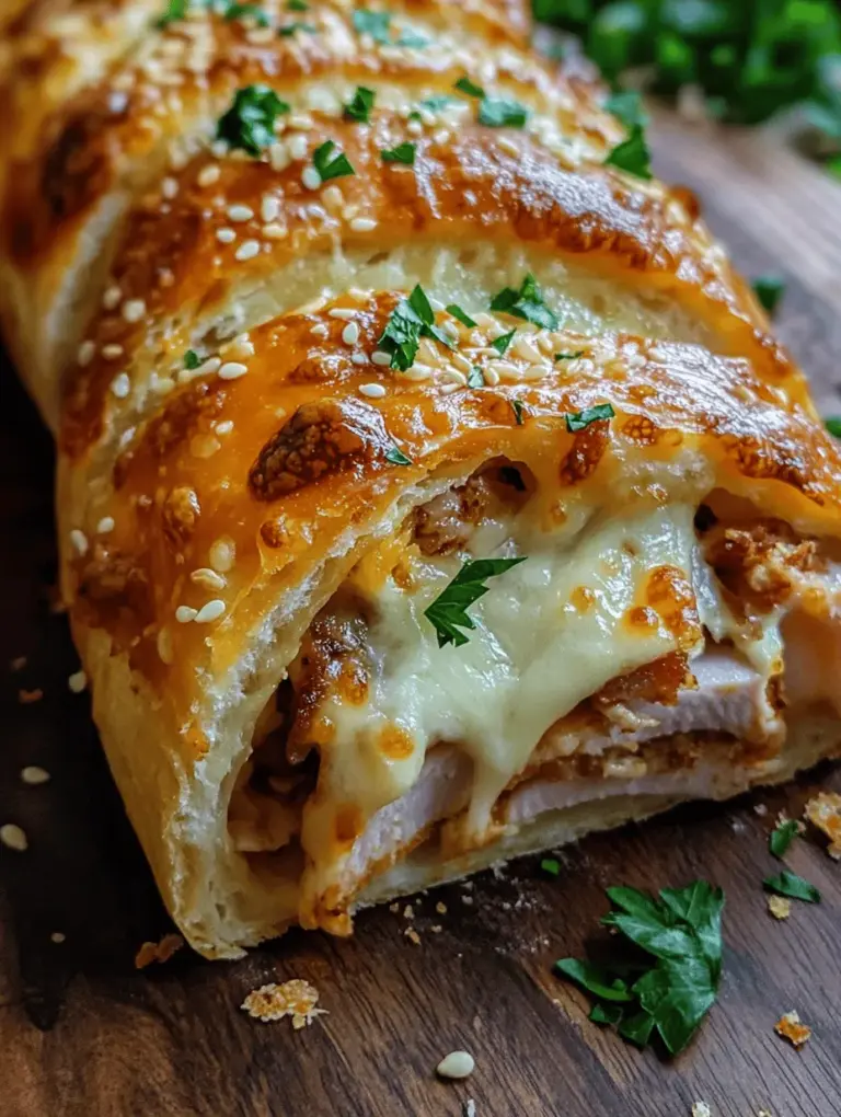 Imagine biting into a golden, crispy exterior that gives way to a warm, melty interior packed with savory goodness. That’s exactly what Chicken Cordon Bleu Stromboli offers—a delightful fusion of flavors that elevates the traditional Chicken Cordon Bleu into a convenient, hand-held delight. This recipe marries the classic elements of chicken, ham, and cheese with the hearty, comforting nature of a Stromboli, making it an ideal dish for busy weeknights, family gatherings, or casual entertaining.