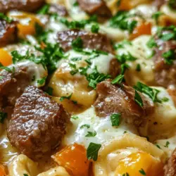 If you're looking for a meal that marries two beloved comfort foods, look no further than cheesesteak tortellini. This delectable dish is a delightful fusion of the classic Philadelphia cheesesteak and tender pasta, resulting in a creamy, savory experience that is sure to please everyone at the table. Imagine succulent pieces of steak, sautéed peppers and onions, and rich provolone cheese enveloping every bite of delicious tortellini.