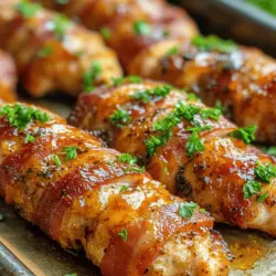 If you're searching for a dish that embodies the perfect blend of sweet, savory, and smoky flavors, look no further than Bacon Brown Sugar Chicken Tenders. This mouthwatering recipe is not only a feast for the taste buds but also a fantastic option for various occasions, from casual family dinners to game day gatherings. The combination of crispy bacon and tender chicken, all glazed with a delightful brown sugar coating, creates a symphony of flavors that will leave everyone asking for seconds.