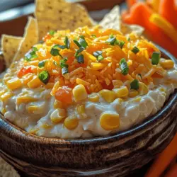 If you're on the hunt for a crowd-pleasing appetizer that ticks all the boxes for flavor, texture, and ease of preparation, look no further than Creamy Corn Delight Dip. This delectable dip is the perfect addition to any gathering, from casual game nights to festive family reunions. Its rich and creamy base, combined with the sweetness of corn and a hint of tang, creates a harmonious balance that will have your guests coming back for seconds.