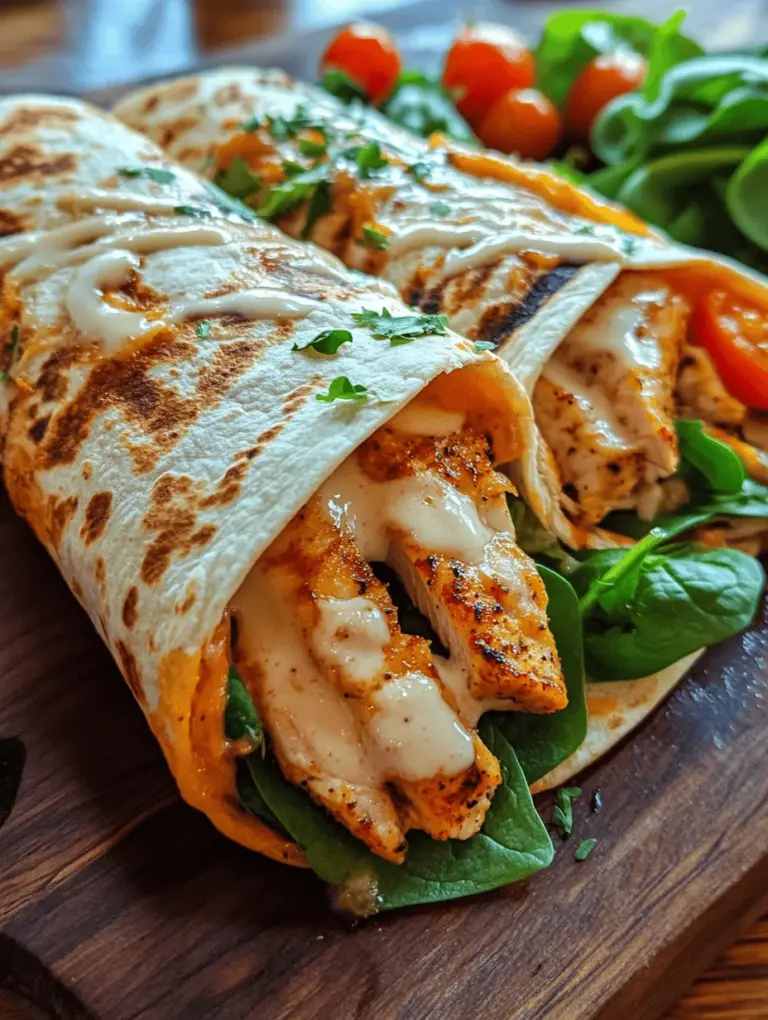 The foundation of any great recipe lies in its ingredients. When it comes to savory chicken wraps, the selection of components is essential for achieving the perfect balance of flavors and textures. Let’s delve into the key ingredients that make these savory chicken wraps irresistible.