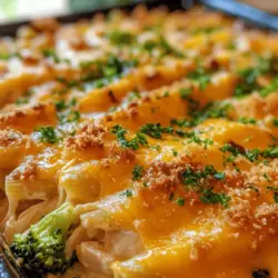 In the heart of every home lies the comfort of home-cooked meals. They are the warm embraces that wrap us in nostalgia, reminding us of family gatherings, hearty dinners, and the simple joys of life. One dish that epitomizes the essence of comfort food is the Cheesy Chicken and Broccoli Bake. This delightful casserole has won the hearts of families across the globe, becoming a staple in kitchens everywhere.