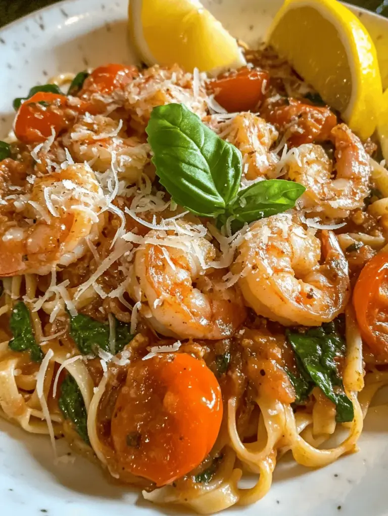 If you're searching for a meal that encapsulates the essence of Italian cuisine while being quick and effortless to prepare, look no further than Easy Tuscan Shrimp Linguine Delight. This dish brings together a harmonious blend of flavors and textures, making it an ideal choice for both casual weeknight dinners and more refined occasions. With its vibrant colors and rich, creamy sauce, this pasta dish is sure to impress your family and guests alike.