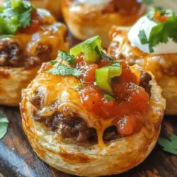 The meat choice is crucial when it comes to Taco Cupcakes. Ground beef and turkey are the most popular options, each offering distinct flavor profiles and health considerations.