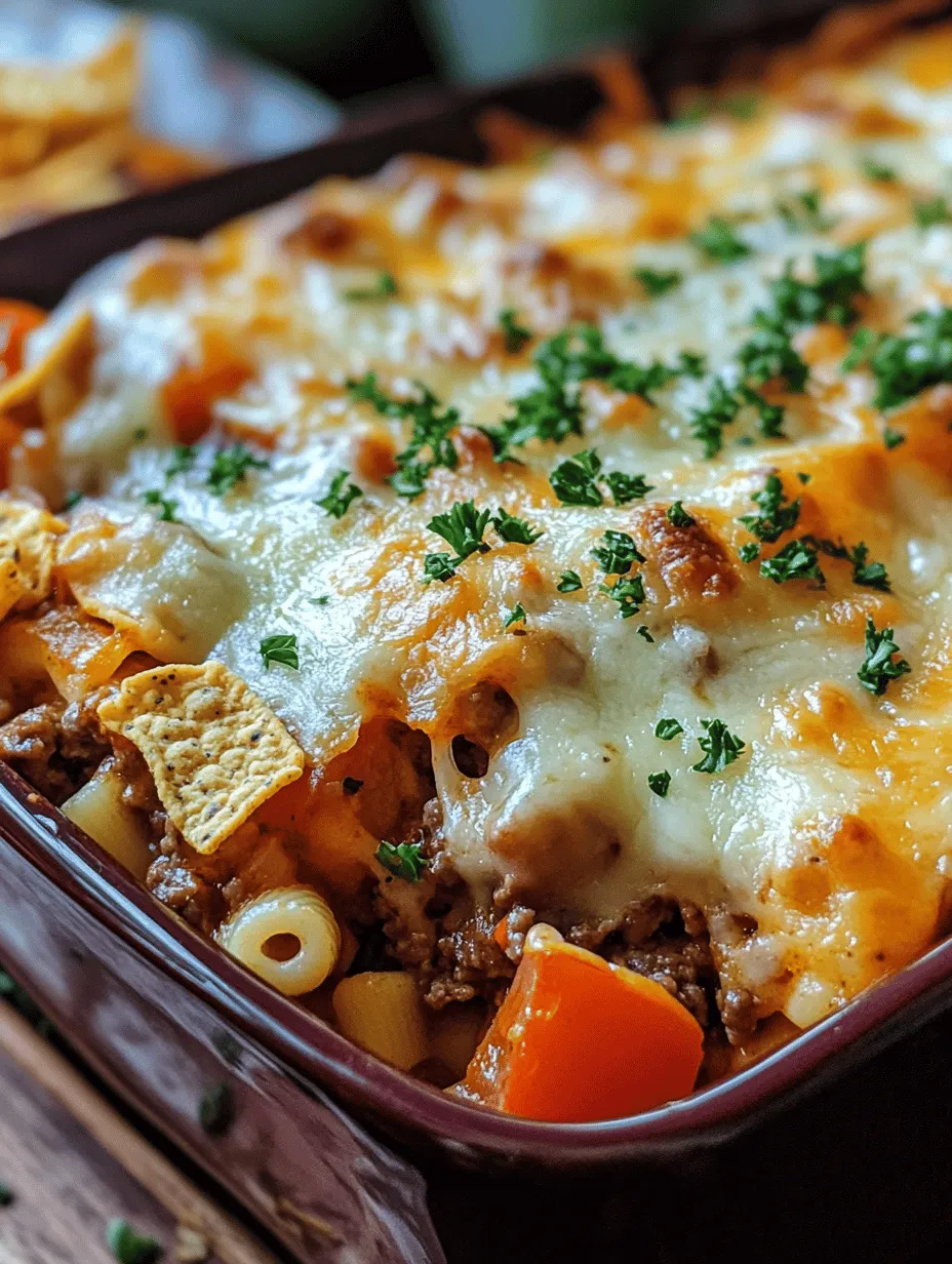 Every great dish starts with quality ingredients, and the Hamburger Supreme Casserole is no exception. Each component contributes to the overall flavor, texture, and nutritional value of the casserole. Let’s take a closer look at what goes into this delightful recipe: