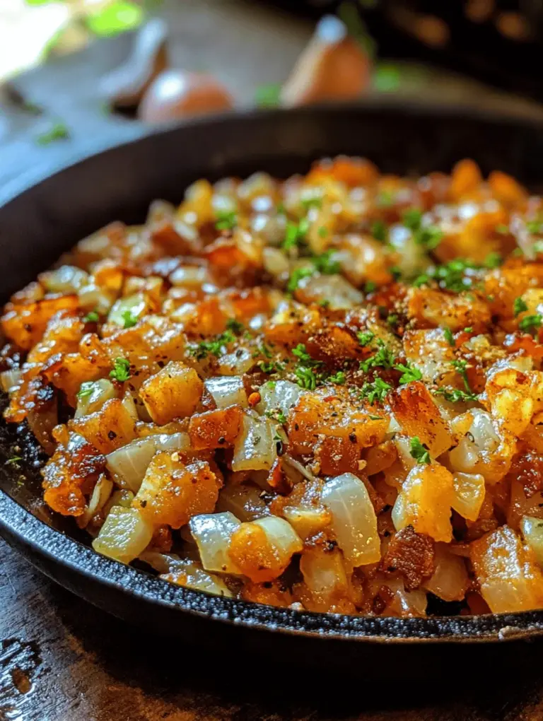 Sizzling Fried Cabbage: A Bacon-Infused Delight is a dish that beautifully marries simplicity with flavor, making it an irresistible addition to any meal. This recipe takes humble cabbage and elevates it with the rich, savory essence of bacon, creating a side dish that is both hearty and satisfying. Whether served alongside grilled meats, as part of a comforting family dinner, or even as a standalone dish, sizzling fried cabbage captures the essence of home cooking at its best.