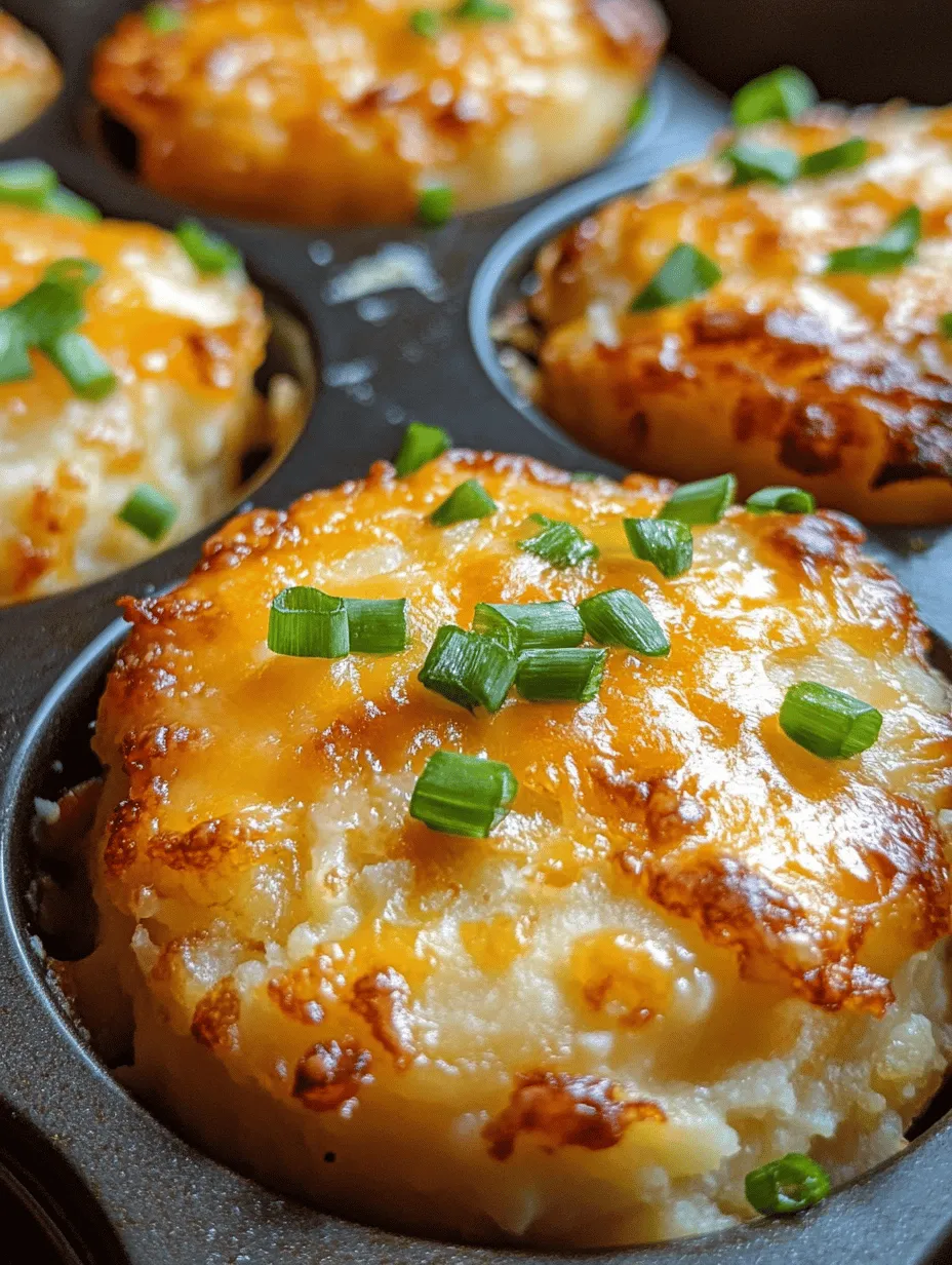 In a world where food waste is a growing concern, finding creative ways to repurpose leftovers has become a culinary art. One of the most satisfying transformations you can make is turning leftover mashed potatoes into a delightful dish: Cheesy Mashed Potato Muffins. These savory muffins not only breathe new life into your uneaten mashed potatoes but also offer a comforting and indulgent option for any meal. Whether you're looking for a hearty side dish for dinner or a snack that packs a flavorful punch, these muffins are sure to please.