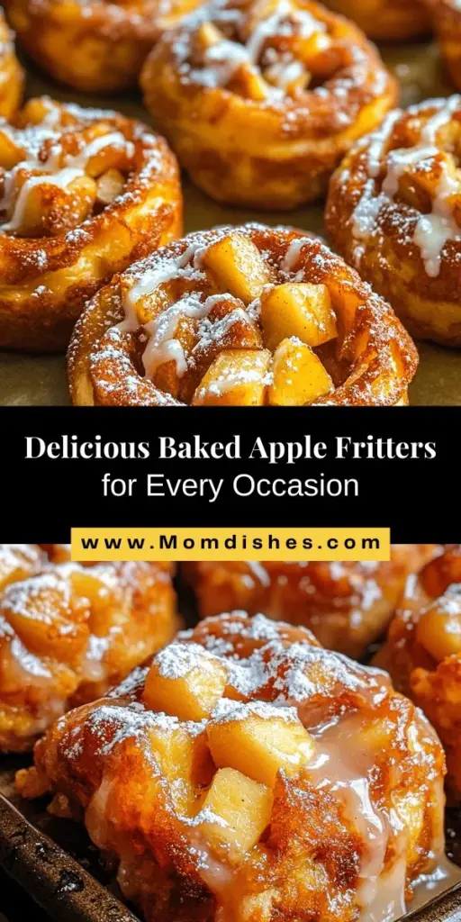 Delight in the joy of baking with these irresistible baked apple fritters that perfectly blend the sweetness of fresh apples and warm spices in a tender dough. Ideal for breakfast, snacks, or dessert, this healthier alternative offers great flavor without the guilt. Featuring easy steps and wholesome ingredients, you'll discover the perfect way to showcase seasonal produce. Treat yourself and your loved ones to this comforting recipe that’s sure to impress at any occasion. Enjoy warm, drizzled with a sweet glaze for an extra touch of indulgence!