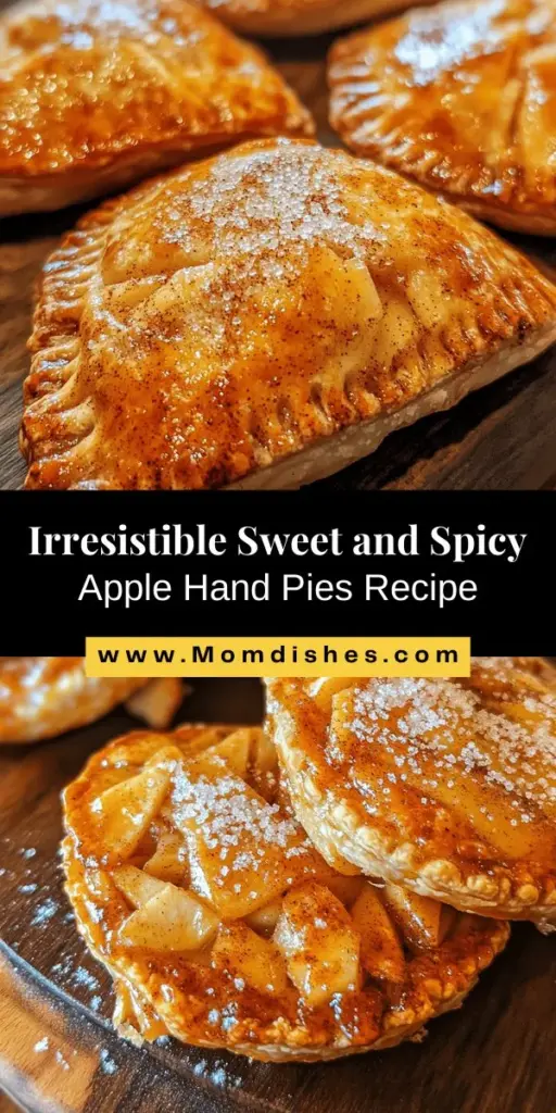 Indulge in the delightful flavors of Sweet and Spicy Apple Hand Pies! These portable treats blend tender apples with warm spices and a hint of heat, all wrapped in a flaky pastry crust. Perfect for sharing at gatherings or as a cozy snack, this recipe invites you to explore the comfort of homemade apple desserts. Discover tips on choosing the right apples, making the perfect dough, and delightful serving suggestions to impress your guests.