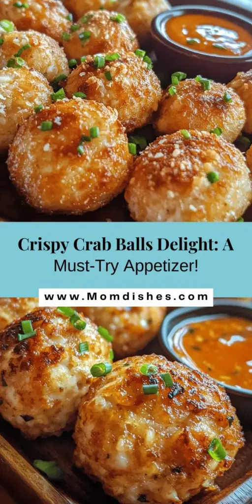 Crab Balls Delight is a mouthwatering appetizer that’s perfect for any gathering. With a crispy exterior and a tender, flavorful interior, these crab balls are made from fresh lump crab meat, creamy components, and a blend of spices that create a rich and refreshing flavor. Easy to prepare, they're versatile enough to serve as a starter or a main dish. Pair them with your favorite dipping sauces for an unforgettable culinary experience that will impress your guests.