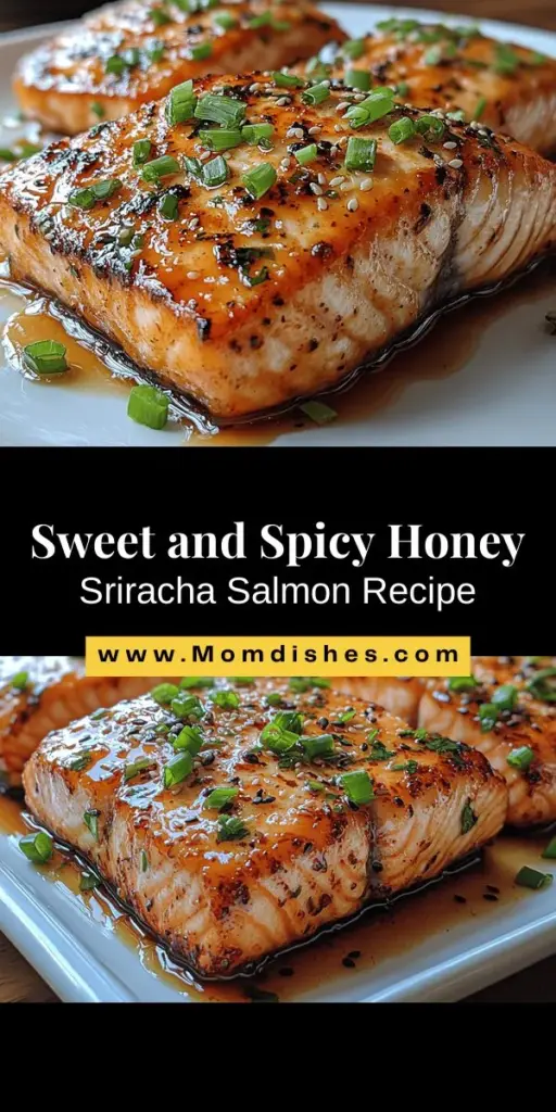 Elevate your weeknight meals with Honey Sriracha Glazed Salmon, a perfect blend of sweet, spicy, and savory flavors. This easy-to-make dish not only delights your taste buds but also offers the health benefits of omega-3-rich salmon. With simple ingredients like honey, Sriracha, and soy sauce, you can customize the glaze to suit your palate. Pair it with rice, quinoa, or roasted veggies for a nutritious feast that impresses every time. Enjoy delicious, restaurant-quality dining at home!
