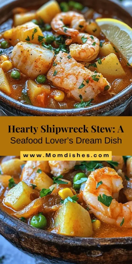 Discover the comforting flavors of Shipwreck Stew, a hearty seafood delight that brings the essence of the sea to your table. This delicious recipe features fresh fish, shrimp, and a colorful medley of vegetables, making it perfect for any occasion. Learn about the stew's fascinating history, nutritional benefits, and easy preparation methods that will have everyone asking for seconds. Embrace the warmth and joy of this delightful dish!